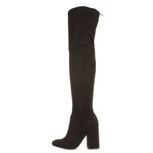 Steve Madden thigh high suede boots